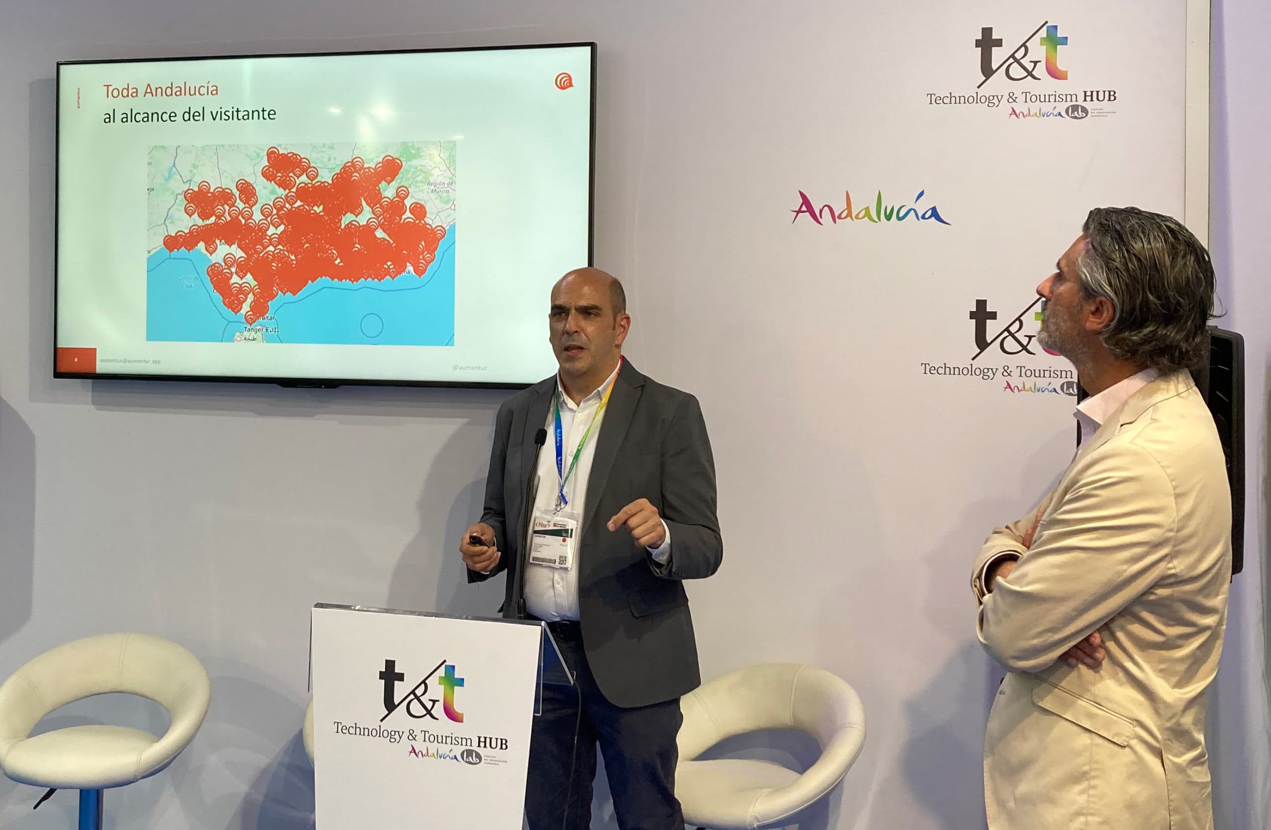 Aumentur presenta "Tutta l'Andalusia in mano, vedila!