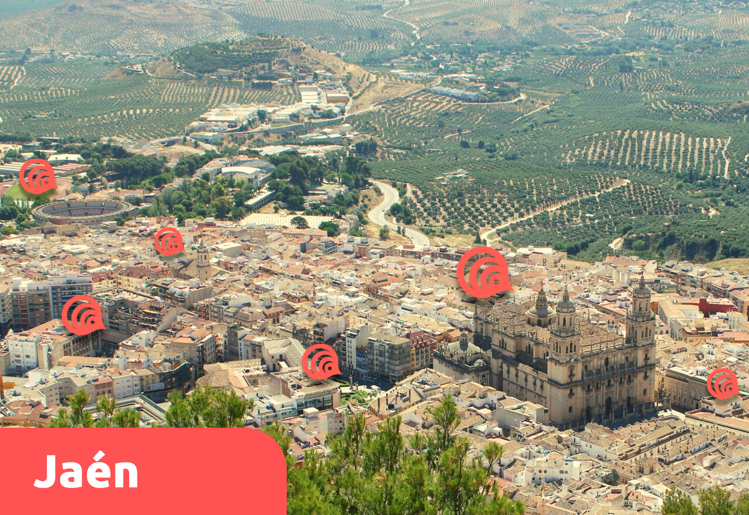 Destinos en Jaén