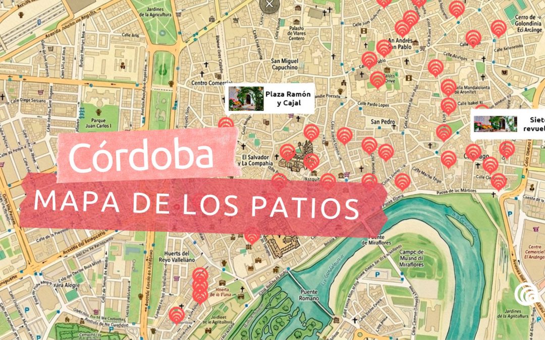 Descubre el mapa interactivo de los Patios de Córdoba 2026 que funciona incluso sin internet